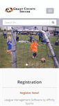 Mobile Screenshot of grantcountysoccer.com